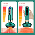 Miniatyrbillede 5 af 5: Elektrisk Cupping Massageapparat - Vakuumsugkopper, Gua Sha, Anti-Cellulite, Skønhed, Sundhed, Skrabning, Infrarød Varme, Vægttab 6 levels suction