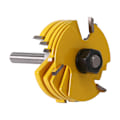 Miniatyrbilde 5 av 5: Deler Cutter Stackable Justerbar Spor 8mm Skaft 1/2 Tommers Kutt