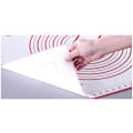 Miniatyrbilde 2 av 5: Non-stick silikonbakematte med mål 1 stk for 80 x 60 cm (rød)