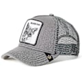 Miniatyrbild 2 av 2: Svart Panther Mesh Cap för Vuxna, Sommar Baseballkeps, Trucker Cap W-WELLNGS Silver Fox - Grå Silver Fox-Grey