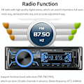 Pikkukuva 3 / 5: Auton radio Bluetooth-auton radio, 1Din-auton radio, 4x60W Autoradio 7