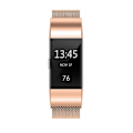 Pikkukuva 3 / 4: Milanese Loop -ranneke Fitbit Charge 2:lle, ruusukulta