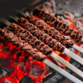 Miniatyrbild 6 av 7: Kebabgrillspett, 11 tum lång pressform för Kabab Maker