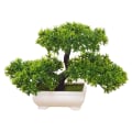Miniatyrbilde 1 av 5: Bonsai-plante, kunstig plante, kunstig bonsai-tre, furuplast for kontor/vinduskarm/gård