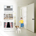 Miniatyrbillede 7 af 7: Magnetisk myggenetdør 120x210cm Automatisk lukning Ultrafint mesh