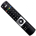 Miniatyrbilde 1 av 2: Fjernkontroll RC5118 - TV-erstatning black