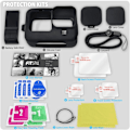 Miniatyrbilde 5 av 5: Etuisett for Go Pro Hero11/ 10/ 9, inkludert sidedeksel og objektivdeksel