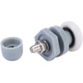 Miniatyrbillede 5 af 5: 4 stk. slidstærke brusedørsløbere i plast, glidesporlager, badeværelsesglas til reservedele (20 mm)