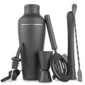 Miniatyrbilde 2 av 5: Cocktail Shaker Sett - Matt svart - Rustfritt stål svart