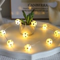 Miniatyrbillede 5 af 5: LED Natlys Fe Lyskæde VARM HVID 3M20LEDS