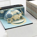 Miniatyrbild 5 av 5: 3D-skrivbordsminnesblock K