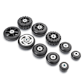 Pikkukuva 5 / 10: 2 kpl Vaihda pyörän matkalaukun pyörät 80MM*29.5MM-FA5- 80mm*29.5mm