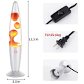 Miniatyrbillede 5 af 5: Smuk natlampe med flydende voks Stor lavalampe Orange