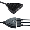 Miniatyrbillede 2 af 5: HDMI Switch, 3-vejs black 88
