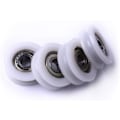 Miniatyrbillede 4 af 5: 4 stk Runde Spår Nylon Ruller D