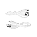 Miniatyrbilde 6 av 8: 2-PAK USB Ladbar Sykkellys Foran & Bak black