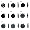 Miniatyrbilde 2 av 5: Reserveskivehjul Bytt ut hjul 56MM BY 12MM 56mm by 12mm