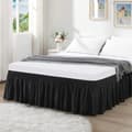 Sengekappe elastisk sengekappe Black-FA- Black 100x200x38cm