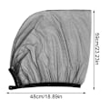 Miniatyrbilde 2 av 10: 2 stk universelle solskjermer for bilvinduer, varmeisolasjon, babyskydd mot UV-stråler, solskjerm for bilnett, frontrute 48*59cm