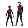 Miniatyrbilde 1 av 6: Spiderman-kostyme Miles Morales Cosplay Voksen Halloween 130