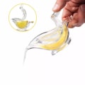 Miniatyrbilde 3 av 5: Sitronpresser håndholdt juicer dobbel bolle sitronpresser