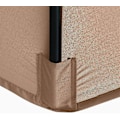 Miniatyrbillede 5 af 5: Parasolskærm, 8 ribber, 3 m, vandtæt, anti-UV, erstatningsstof, beige