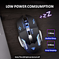 Pikkukuva 3 / 5: T85 Ladattava Langaton Pelihiiri, 2.4G Usb Led Langaton