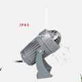 Miniatyrbilde 4 av 4: 10W LED-spotlight, enkel LED, utendørs, vanntett IP65, lang rekkevidde