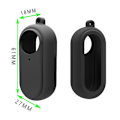Miniatyrbilde 3 av 5: Støtsikkert mykt deksel for Insta360 GO 2-kamera White