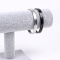 Miniatyrbild 8 av 10: Sammet T-bar Stativ Förvaringsställ GRÅ grey