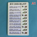 Miniatyrbilde 1 av 5: Multifunksjonell veggmontert sjekkliste-memo-tavle, justerbar, My Chores, sjekkliste for bobil, hjem, vegg, skole, klasserom A1