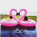 Miniatyrbillede 6 af 6: Flamingo Badering Oppustelig Badering Luftmadras 120cm-FA5-