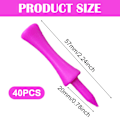 Miniatyrbilde 2 av 5: Zivisk Rosa Golf Tees Plast 57MM 100 Count Långa Castle Golf Tees 2-1/4 tum