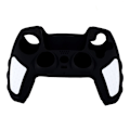 Miniatyrbild 1 av 5: Playstation 5 / PS5 Anti-Halk Silikon Skin Skal - Svart / Vit black
