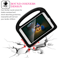 Miniatyrbillede 4 af 7: Barnfodral med stativ sort iPad Air2 sort black Silikon/Gummi