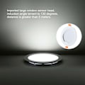 Miniatyrbilde 5 av 5: AC85-265V 9W Taklampe LED Takpanellys Menneskekroppsbevegelsessensor Induksjonsdownlight