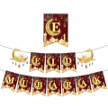 Pikkukuva 5 / 10: Eid Mubarak Ramadan-juhlabanneri ja ilmapallot set 2(include 18 balloons)