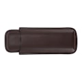Miniatyrbillede 2 af 8: Etui i læder Bærbar cigarholder med 2 fingre til rejser