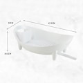 Miniatyrbilde 3 av 4: Oppvaskstativ med avløp - Grå