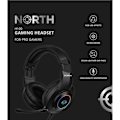 Miniatyrbild 3 av 4: NORTH Gaming Headset H100 RGB Svart
