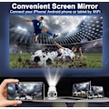 Miniatyrbilde 5 av 9: LED-projektor i miniatyrformat 4K HDMI Android
