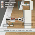 Miniatyrbilde 2 av 5: Magnetisk dørstopper med hydraulisk demper, kraftig rustfritt stål S