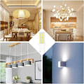 Pikkukuva 2 / 5: G9 LED-lamput, 5W vastaa 40W halogeenivaloa, valkoinen 6000K, 6-pakkaus