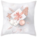 Miniatyrbilde 1 av 2: 18' julrosa omslag Snowflake Case Soffa Heminredning #9