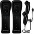 Miniatyrbilde 1 av 5: Fjernkontroll og Nunchuk for Wii, Plus for Wii med Motion Plus og Nunchuck