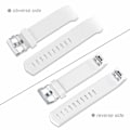 Miniatyrbillede 6 af 9: INF Fitbit Charge 2 armbånd silikone 3-pak (S) Sort/grå/hvid