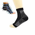 Miniatyrbilde 9 av 10: 2 par fotstrømper Plantar Fasciitis kompresjonsstrømper L/XL