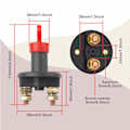 Miniatyrbillede 5 af 5: 12V 300A Batteri Isolator Afbryder med Nøgle Batteri Afbryder til Tru