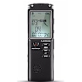 Miniatyrbillede 1 af 5: 32GB bærbar genopladelig LCD digital lydoptager diktafon med MP3
