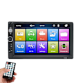 Miniatyrbillede 4 af 5: Bilstereo Bilradio 7\" MP5-afspiller med HD Touch Screen Digital Display Bluetooth Multimedia Support MP5-afspiller opløsning 800*480 MP5 player resolution 800*480 7010B